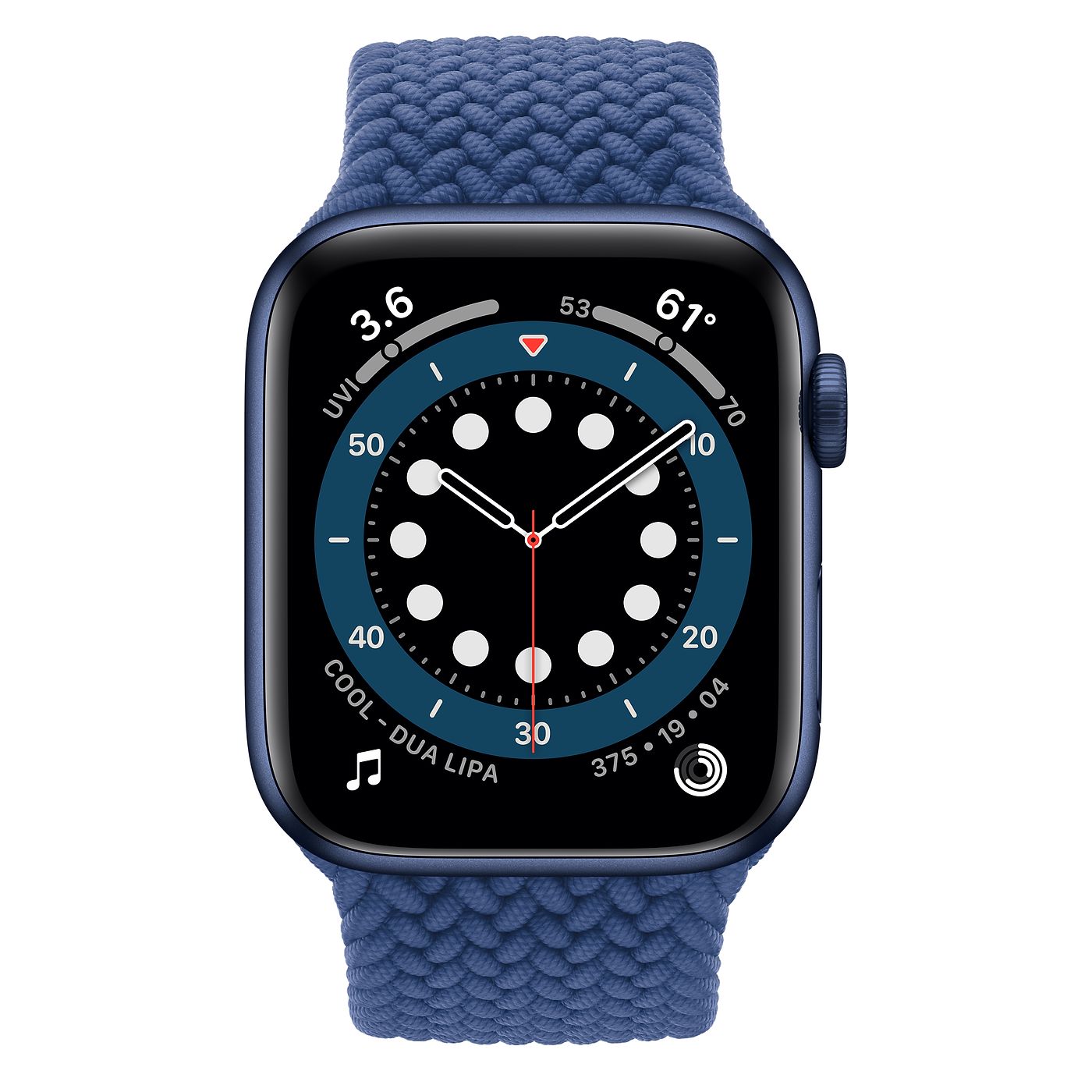 Apple Watch Series 6 Blue Aluminum 44MM Case